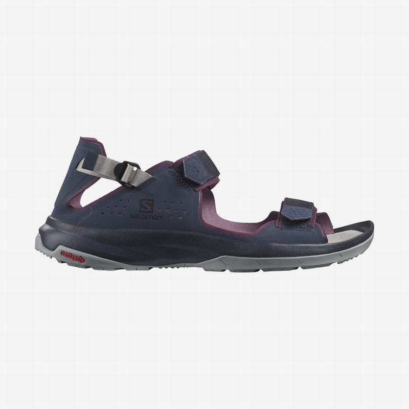 Salomon TECH FEEL Sandalias Hombre - Azul Marino - Colombia (96801-JPXM)